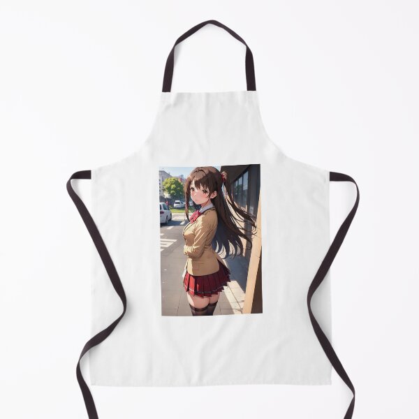 Item preview, Uzuki Shimamura The Idolmaster Cinderella Girls Anime Art | School Uniform designed and sold by iloveanimechibi.