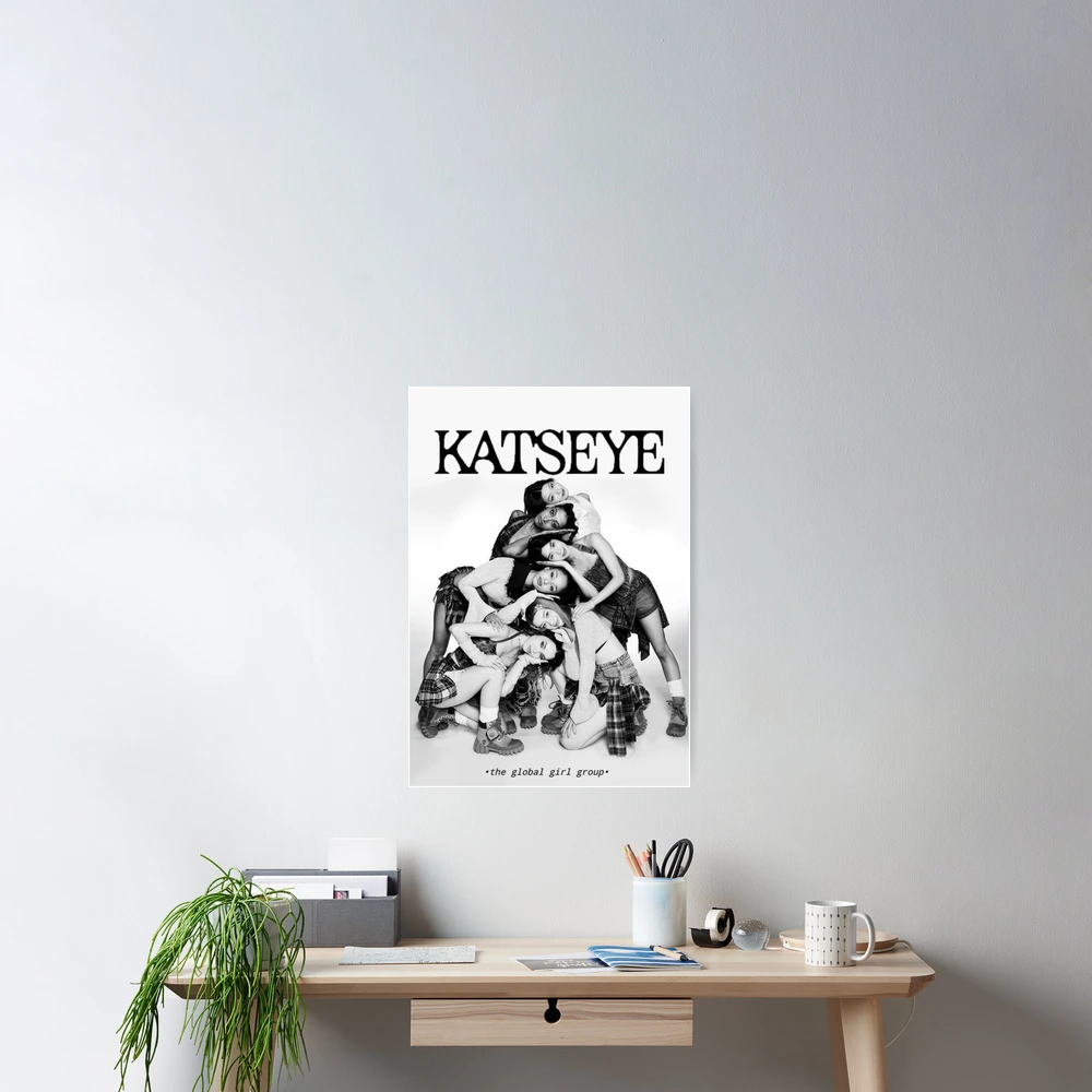 KUAILI Katseye Poster Girls Group Poster Room Aesthetic