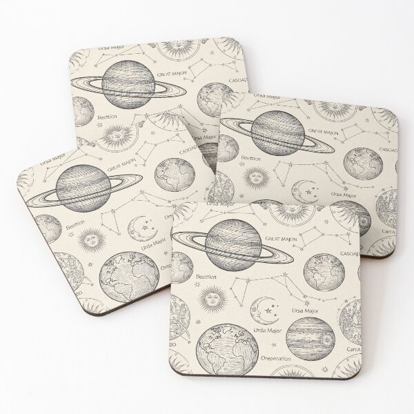 Item preview, Vintage Celestial Map Sketch designed and sold by Kaleidoscope Print.