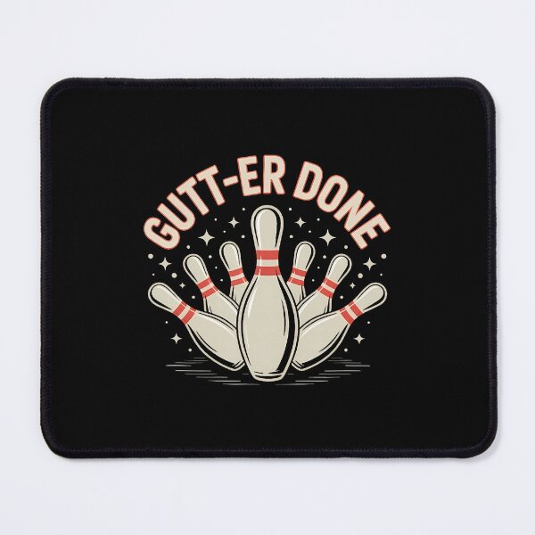 Item preview, Gutter-Done Funny Ten Pin Bowling designed and sold by KristinCleo.