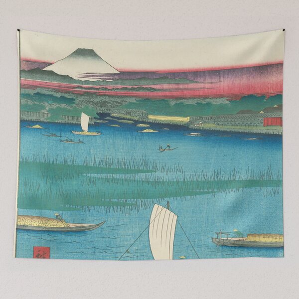 Item preview, HD Maisaka, by Utagawa Hiroshige  HIGH DEFINITION designed and sold by MINDTHECHERRY.