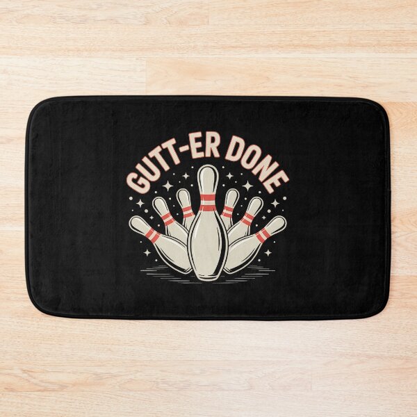 Item preview, Gutter-Done Funny Ten Pin Bowling designed and sold by KristinCleo.
