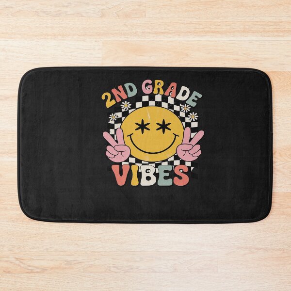 Item preview, Girls 2nd Grade Vibes Smile Face Back to School Second Grade designed and sold by VladimiaPutin.