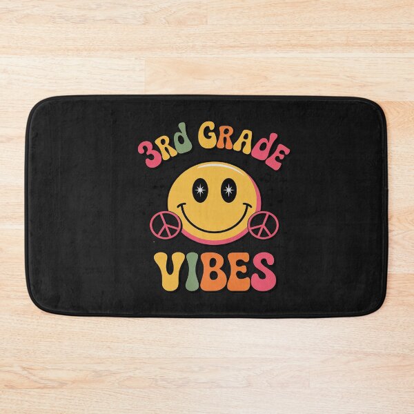 Item preview, Girls 3rd Grade Vibes Smile Face Back to School Third grade designed and sold by VladimiaPutin.
