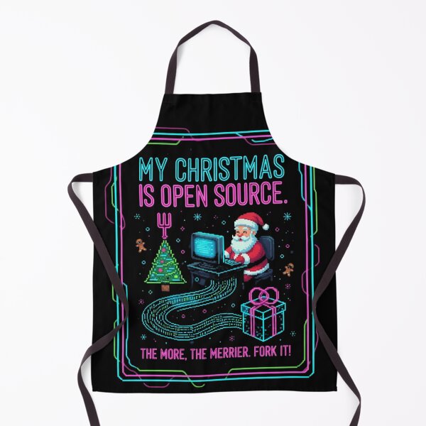 Item preview, My Christmas Is Open Source | FOSS Philosophy and Collaboration | Community Developer Gift designed and sold by Artbesttopic.
