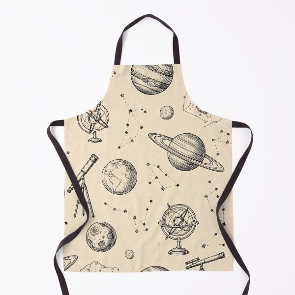 Item preview, Antique Astronomy Instruments Pattern designed and sold by Kaleidoscope Print.