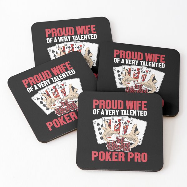 Item preview, Proud Wife Of A Poker Pro Poker Hands Texas Holdem Poker designed and sold by LavetaCatherine.