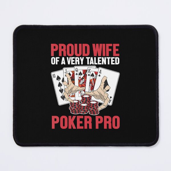 Item preview, Proud Wife Of A Poker Pro Poker Hands Texas Holdem Poker designed and sold by LavetaCatherine.