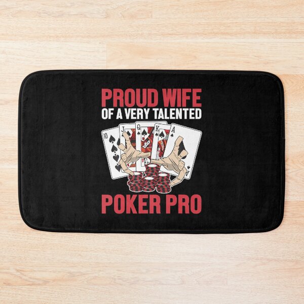 Item preview, Proud Wife Of A Poker Pro Poker Hands Texas Holdem Poker designed and sold by LavetaCatherine.