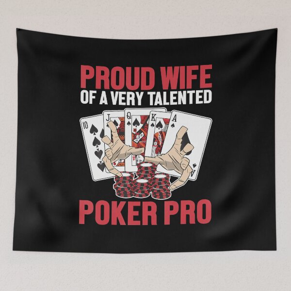 Item preview, Proud Wife Of A Poker Pro Poker Hands Texas Holdem Poker designed and sold by LavetaCatherine.