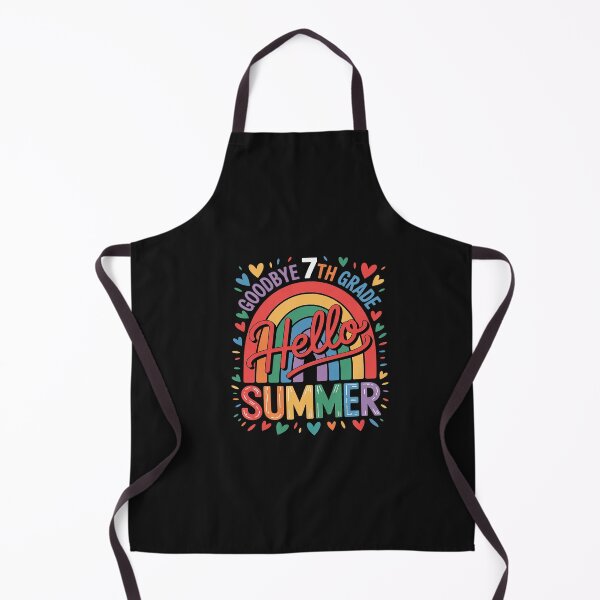 Item preview, Goodbye 7th Grade Hello Summer Teacher Student Kids Rainbow designed and sold by VladimiaPutin.