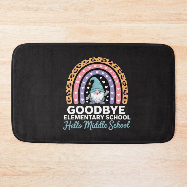 Item preview, Goodbye Elementary School Hello Middle School Rainbow Design designed and sold by VladimiaPutin.
