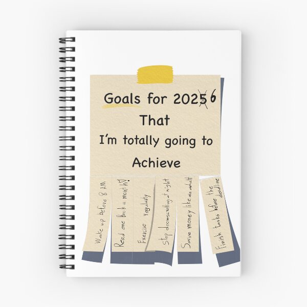 Item preview, Goals for 2026 That I’m Totally Going to Achieve – Funny Resolution List designed and sold by lifestylecreep.