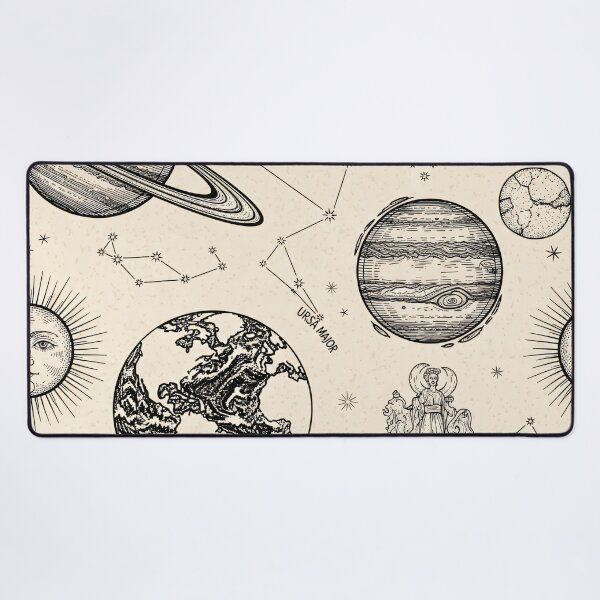 Item preview, Vintage Celestial Constellations Pattern designed and sold by Kaleidoscope Print.