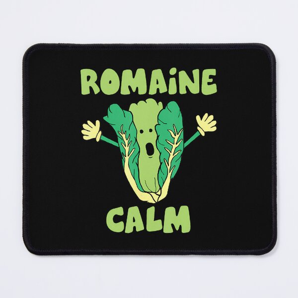 Item preview, Romaine Calm Funny Pun Gardening Lettuce Vegetable Lovers designed and sold by KristinCleo.