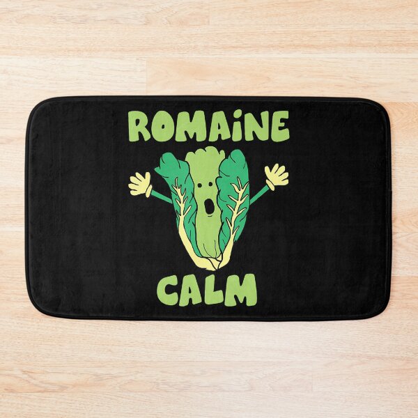 Item preview, Romaine Calm Funny Pun Gardening Lettuce Vegetable Lovers designed and sold by KristinCleo.