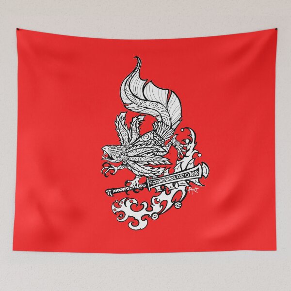 Item preview, Axolotl fury white background designed and sold by UrielCalavera.