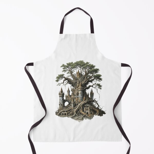 Item preview, Ancient Tree Castle – Nature-Fused Fantasy Fortress designed and sold by CelticSoulShop.