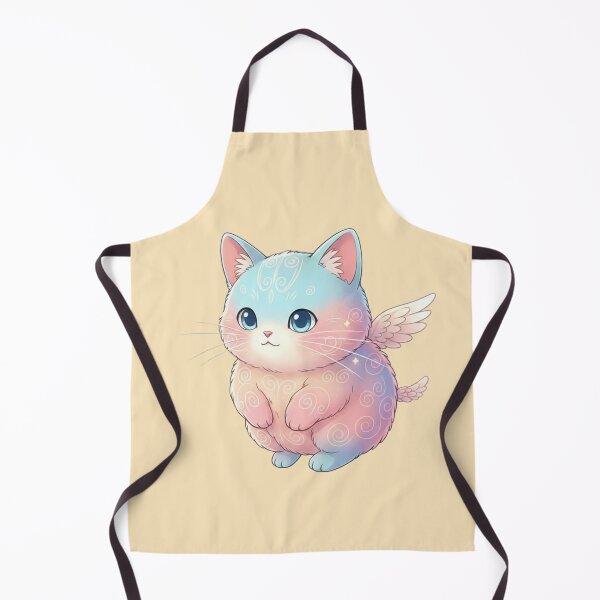 Item preview, Star-Whisker Kitten Sprite: Adorable Whimsical Spirit Cat designed and sold by SebastianSpace.