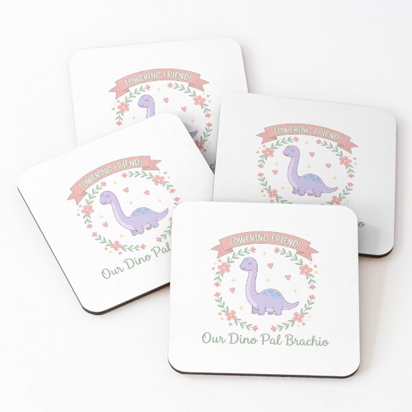 Item preview, Cute Brachio – Towering Kawaii Dino Friend designed and sold by Sksticker991.