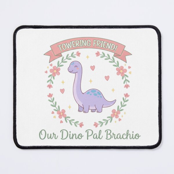 Item preview, Cute Brachio – Towering Kawaii Dino Friend designed and sold by Sksticker991.