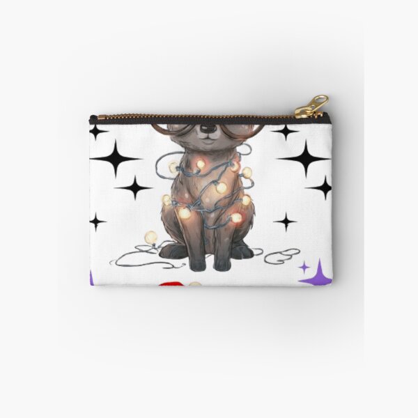 Item preview, Cute Baby Reindeer Wishing You a Merry Christmas! designed and sold by artistmagicshop.