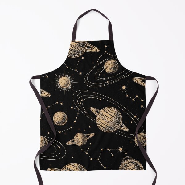 Item preview, Vintage Orbital Planets & Constellations Pattern designed and sold by Kaleidoscope Print.