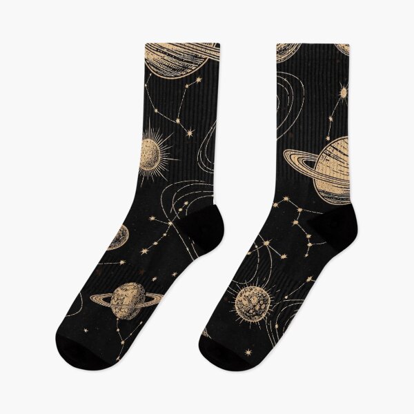 Item preview, Vintage Orbital Planets & Constellations Pattern designed and sold by Kaleidoscope Print.