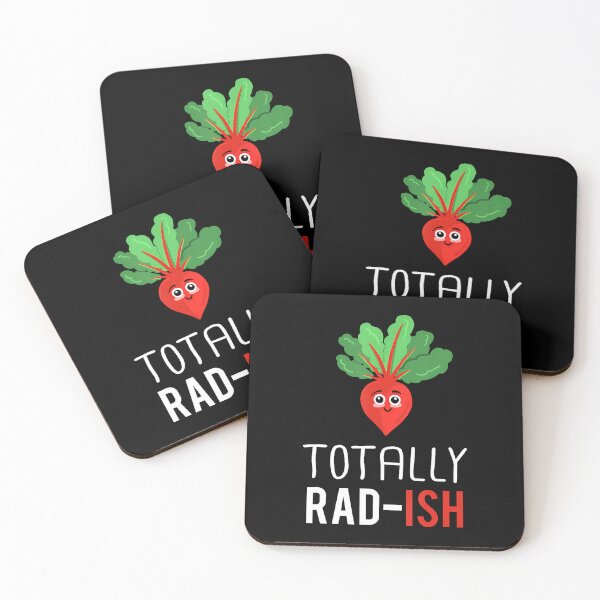 Item preview, Totally Radish Funny Vegetarian Radish Vegetable Gardener designed and sold by ClaraTeresa1.
