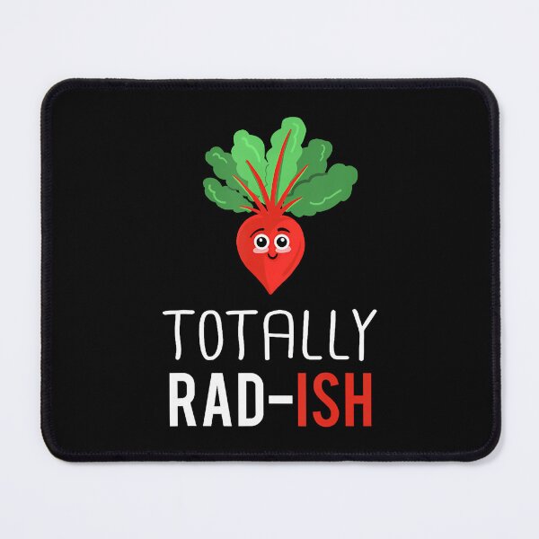 Item preview, Totally Radish Funny Vegetarian Radish Vegetable Gardener designed and sold by ClaraTeresa1.
