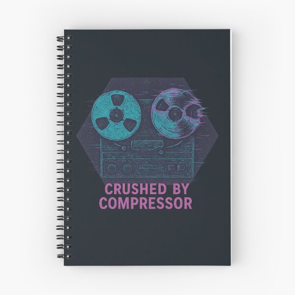 Item preview, Crushed By Compressor – Distorted Reel-to-Reel Glitch designed and sold by peaknerd.