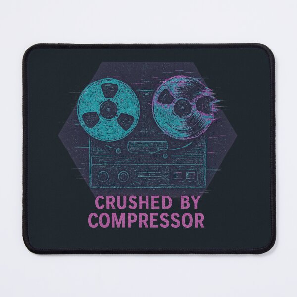 Item preview, Crushed By Compressor – Distorted Reel-to-Reel Glitch designed and sold by peaknerd.