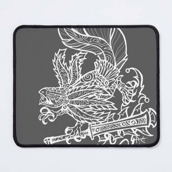 Item preview, White Fury Axolotl designed and sold by UrielCalavera.