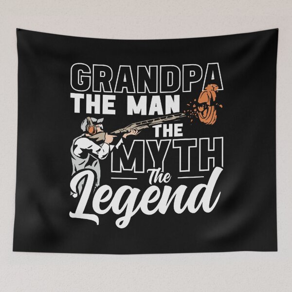 Item preview, Skeet Shoot Grandpa Trap Shooting Legend designed and sold by CarmelaConstan.