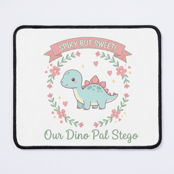 Item preview, Spiky but Sweet – Cute Kawaii Stego Dino Pal designed and sold by Sksticker991.