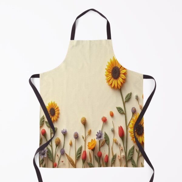 Item preview, Felted Sunflower Garden | Warm Floral Felt Art | Cozy Nature Aesthetic designed and sold by MusicSoulMystics.