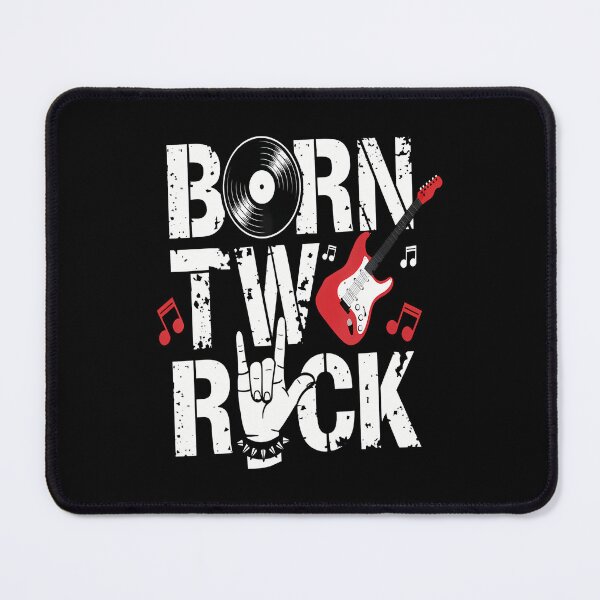 Item preview, Born Two Rock 2Nd Birthday Guitar designed and sold by ChantelNicole.