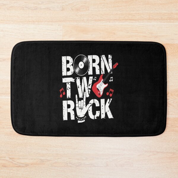 Item preview, Born Two Rock 2Nd Birthday Guitar designed and sold by ChantelNicole.