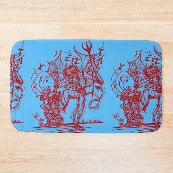 Item preview, demonic music red designed and sold by UrielCalavera.