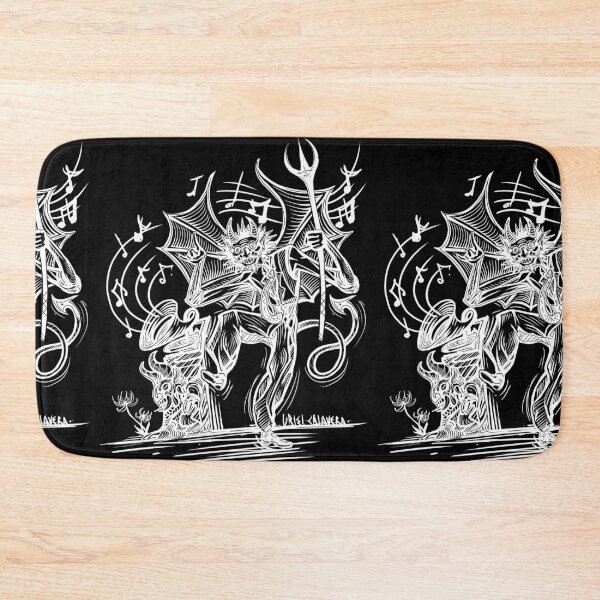 Item preview, demonic music white designed and sold by UrielCalavera.