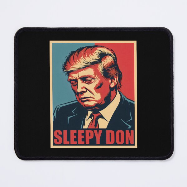 Item preview, Sleepy Donald Trump Funny Poster Design designed and sold by EthosWear.