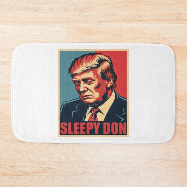 Item preview, Sleepy Donald Trump Funny Poster Design designed and sold by EthosWear.