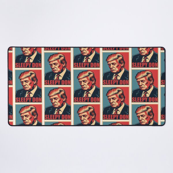 Item preview, Sleepy Donald Trump Funny Poster Design designed and sold by EthosWear.