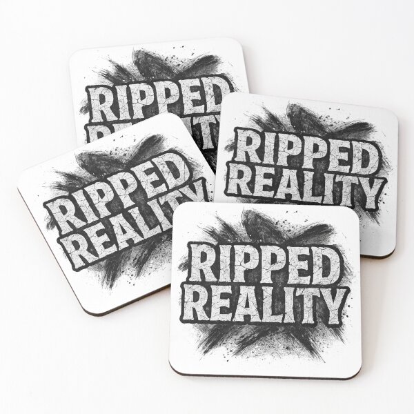 Item preview, Ripped Reality – Cracked Grunge Typography Design designed and sold by JonelCrafts.