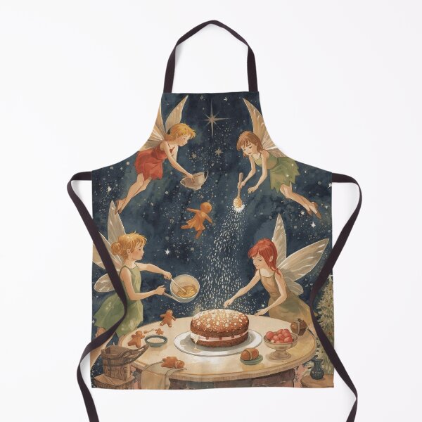 Item preview, The Fairy Christmas Bakery – Vintage Christmas Magic designed and sold by Deezyned.