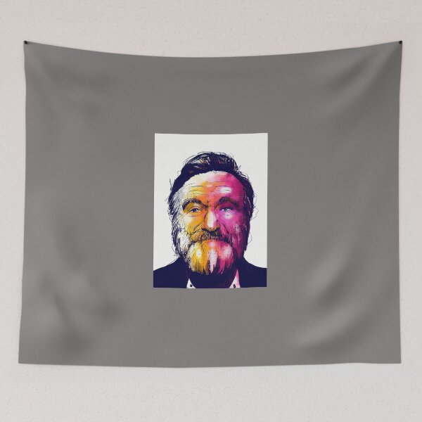 Item preview, ROBIN WILLIAMS TRIBUTE PORTRAIT ILLUSTRATION designed and sold by KhyreeaSorrell.