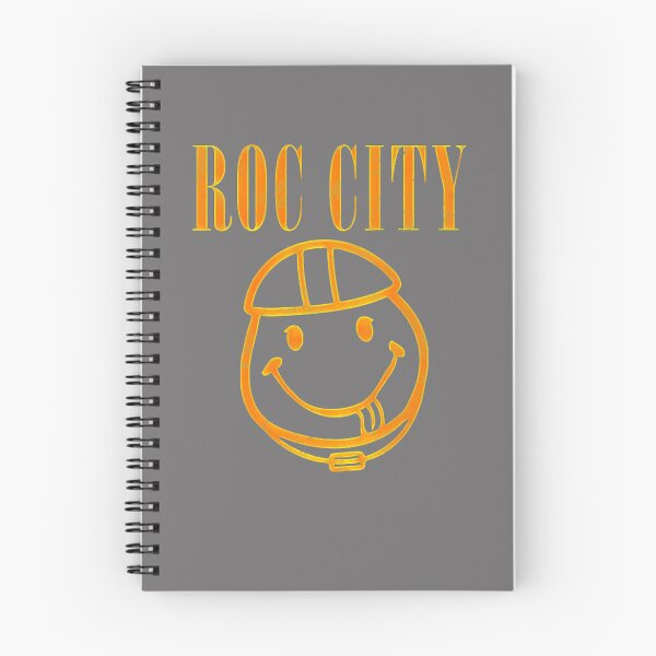 Artikelvorschau, ROC-CITY-SMILEY-PIVOT-T-SHIRT entworfen und verkauft von KaniyrLarosa.