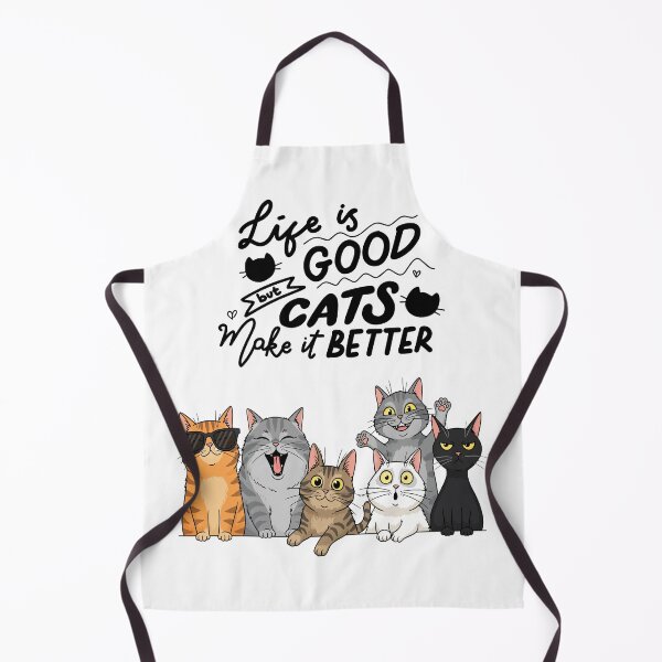 Item preview, LIFE IS GOOD BUT CATS MAKE IT BETTER designed and sold by StillOdd.