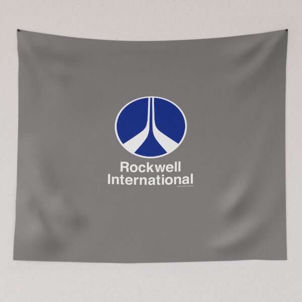 Item preview, ROCKWELL INTERNATIONAL LOGO---DEFUNCT-AEROSPACE-COMPANY designed and sold by LacieaIrizarry.