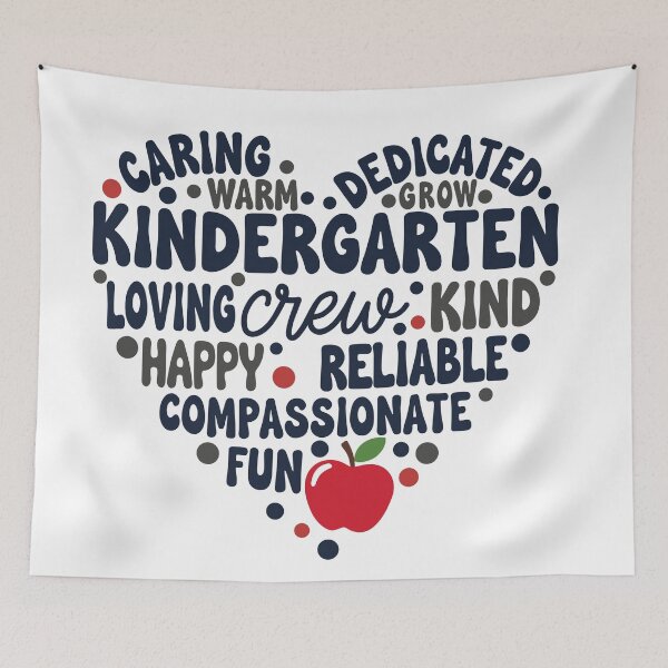 Item preview, Kindergarten Crew Teacher Kids Back to School First Day designed and sold by Colorful Designs.